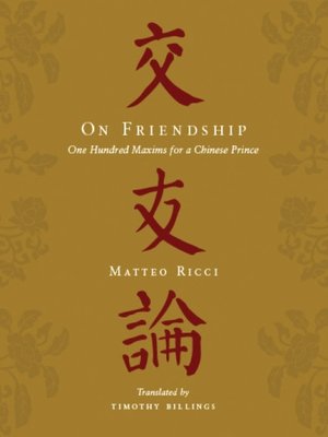 cover image of On Friendship